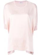 P.a.r.o.s.h. Safira Blouse, Size: Medium, Pink/purple, Silk/spandex/elastane