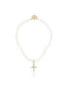 Vivienne Westwood Orb Choker Necklace - White