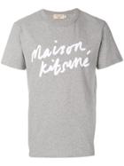Maison Kitsuné Logo T-shirt - Grey
