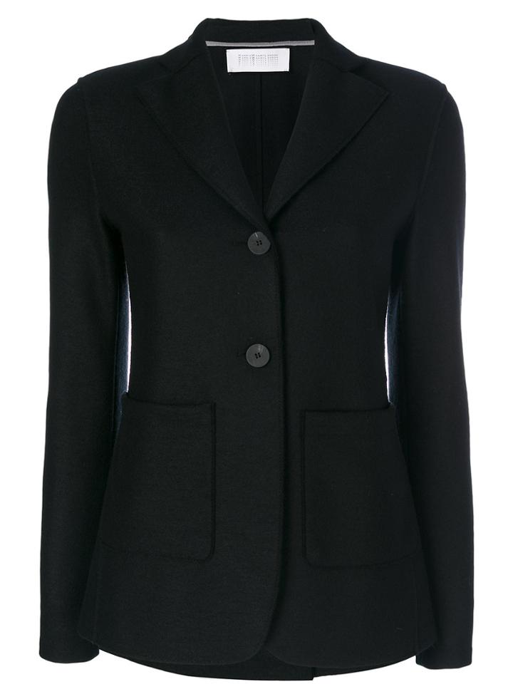 Harris Wharf London Fitted Waist Blazer - Black