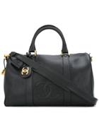 Chanel Vintage Boston 2way Bag - Black