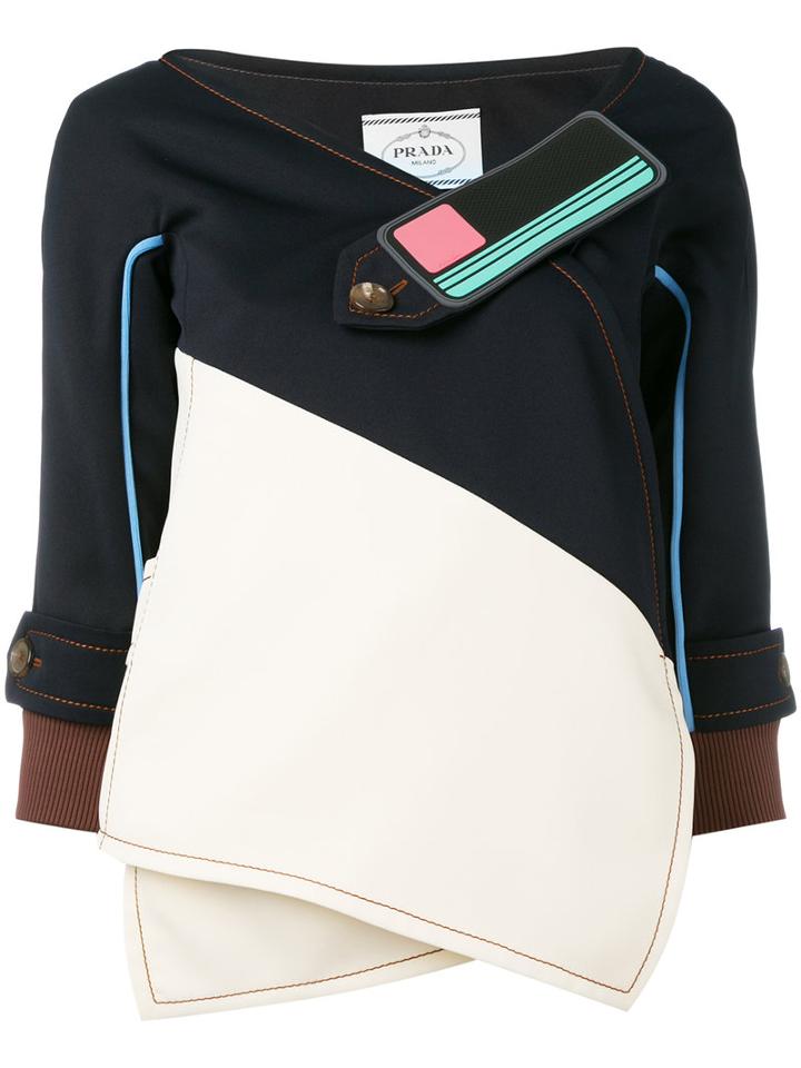 Prada Crossover Jacket, Women's, Size: 40, Polyester/viscose