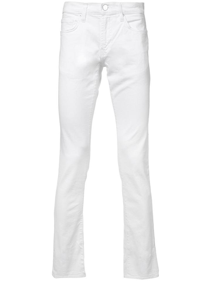 J Brand - Straight Trousers - Men - Cotton/spandex/elastane - 36, White, Cotton/spandex/elastane