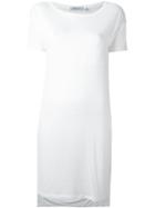 T By Alexander Wang Long Length T-shirt, Women's, Size: Xs, White, Rayon