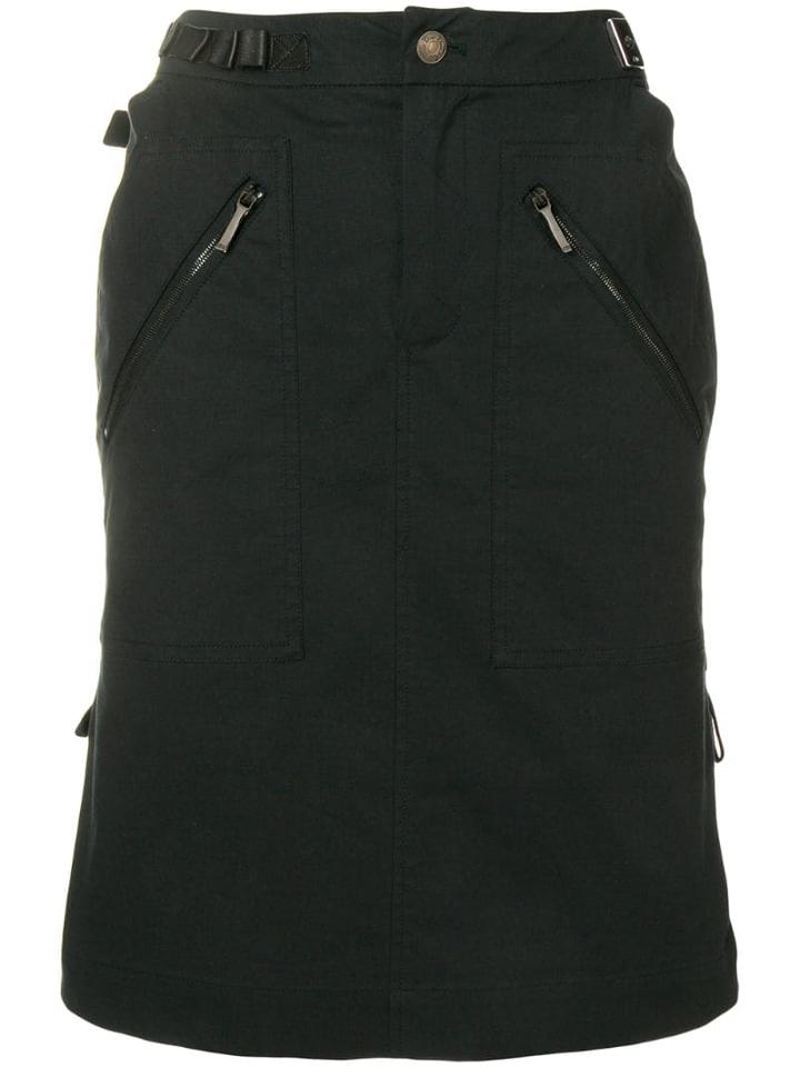 Christian Dior Pre-owned High-waisted Skirt - Black