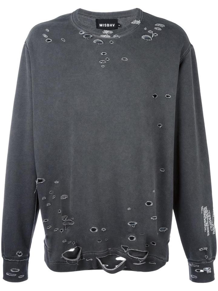 Misbhv 'sonic You' Sweatshirt, Men's, Size: Large, Grey, Cotton