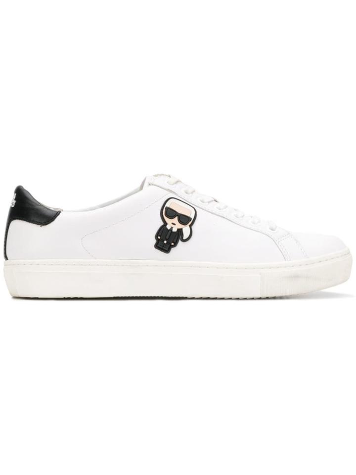 Karl Lagerfeld Kupsole Karl Ikonik Lo Lace - White
