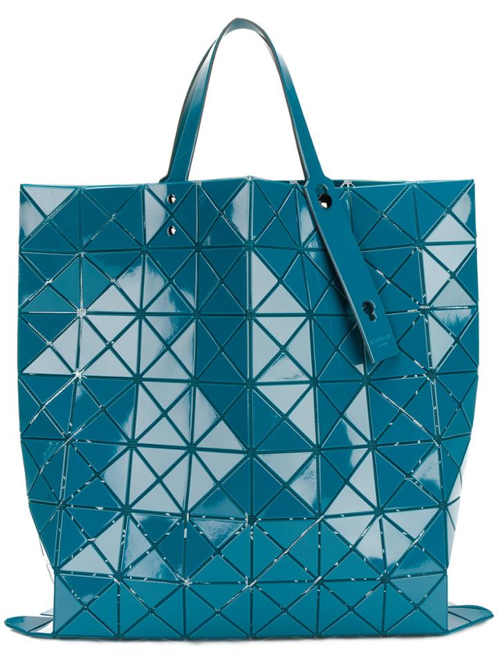 Bao Bao Issey Miyake Patterned Tote Bag - Blue