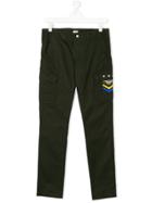 Armani Junior Cargo Trousers - Green