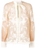 Zimmermann Lily Blouse - Neutrals