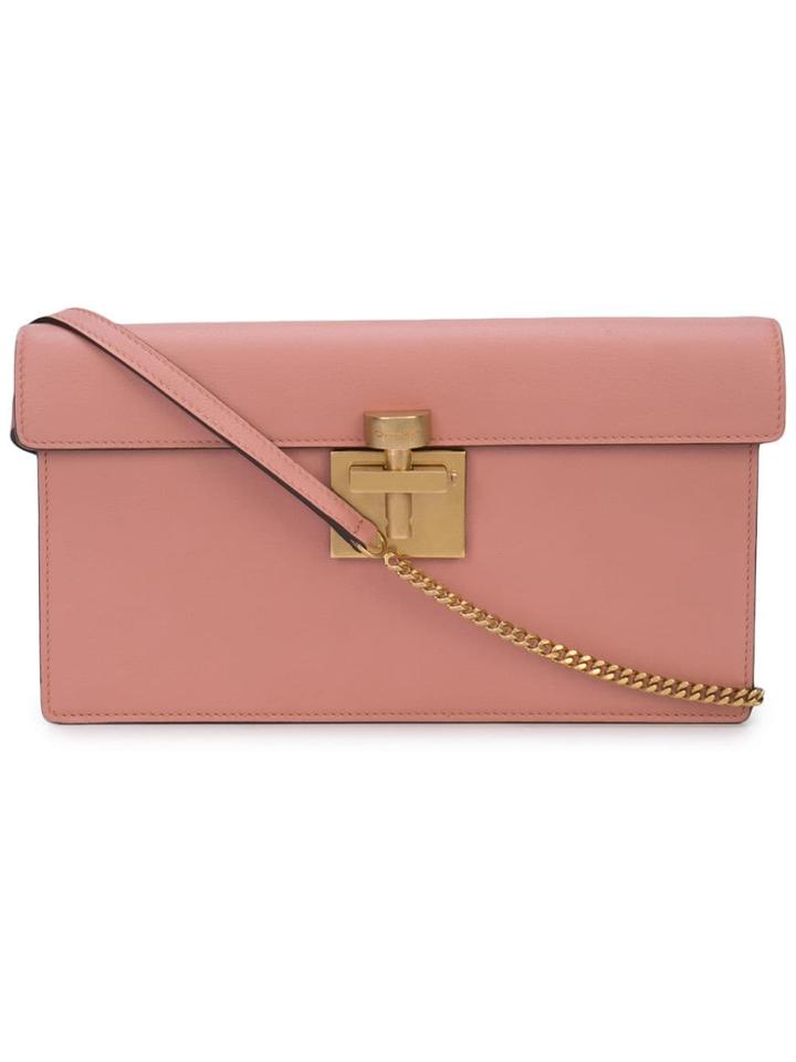 Oscar De La Renta Alibi Clutch Bag - Pink