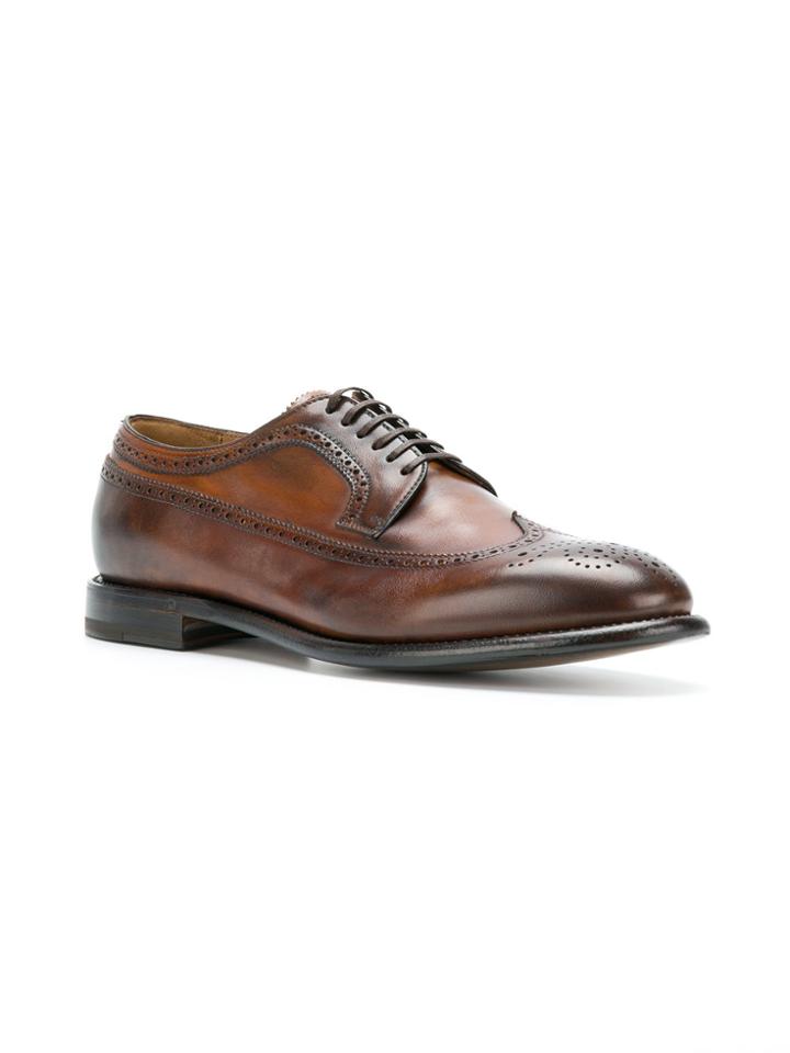 Silvano Sassetti Classic Brogues - Brown