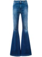 The Seafarer - Wide Flare Jeans - Women - Cotton/polyester/spandex/elastane - 30, Blue, Cotton/polyester/spandex/elastane