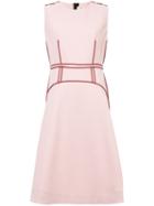 Marni Piped Formal Dress - Pink