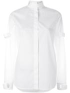 Courrèges Banded Shirt - White