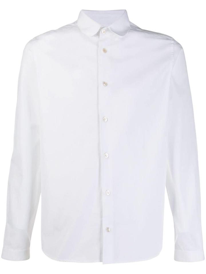 Saint Laurent Peter Pan Collar Shirt - White