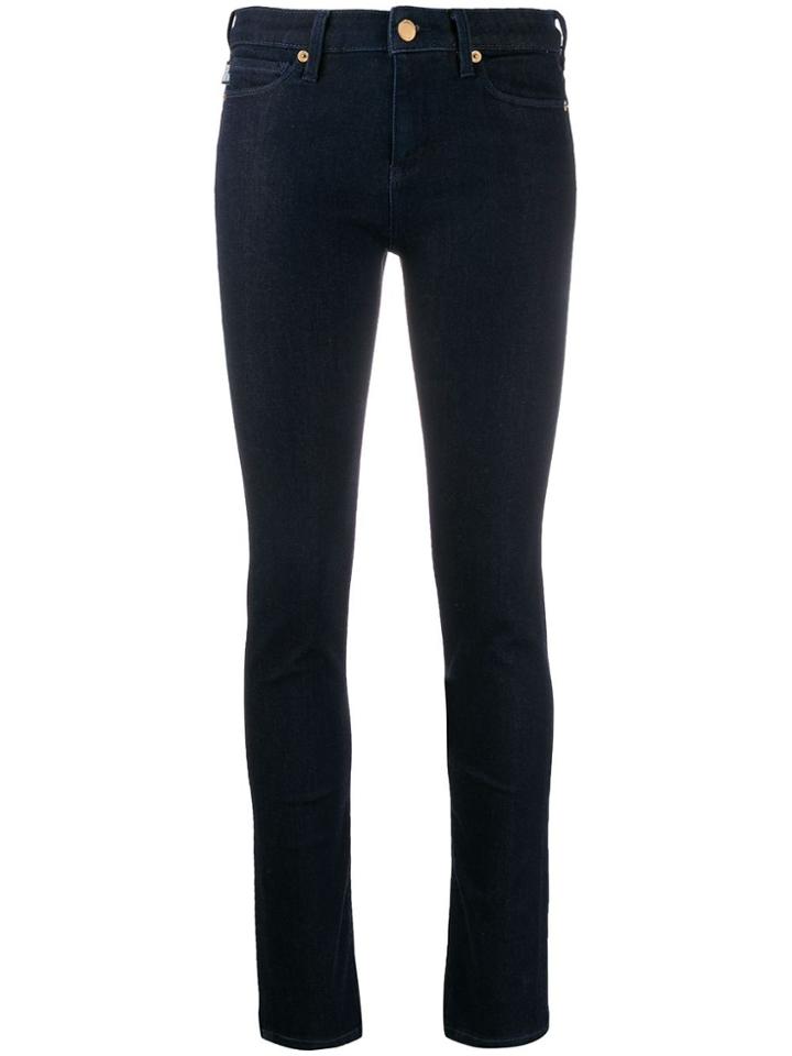 Love Moschino High-rise Straight-leg Jeans - Blue
