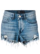 3x1 - Boyfriend Denim Shorts - Women - Cotton - 27, Blue, Cotton