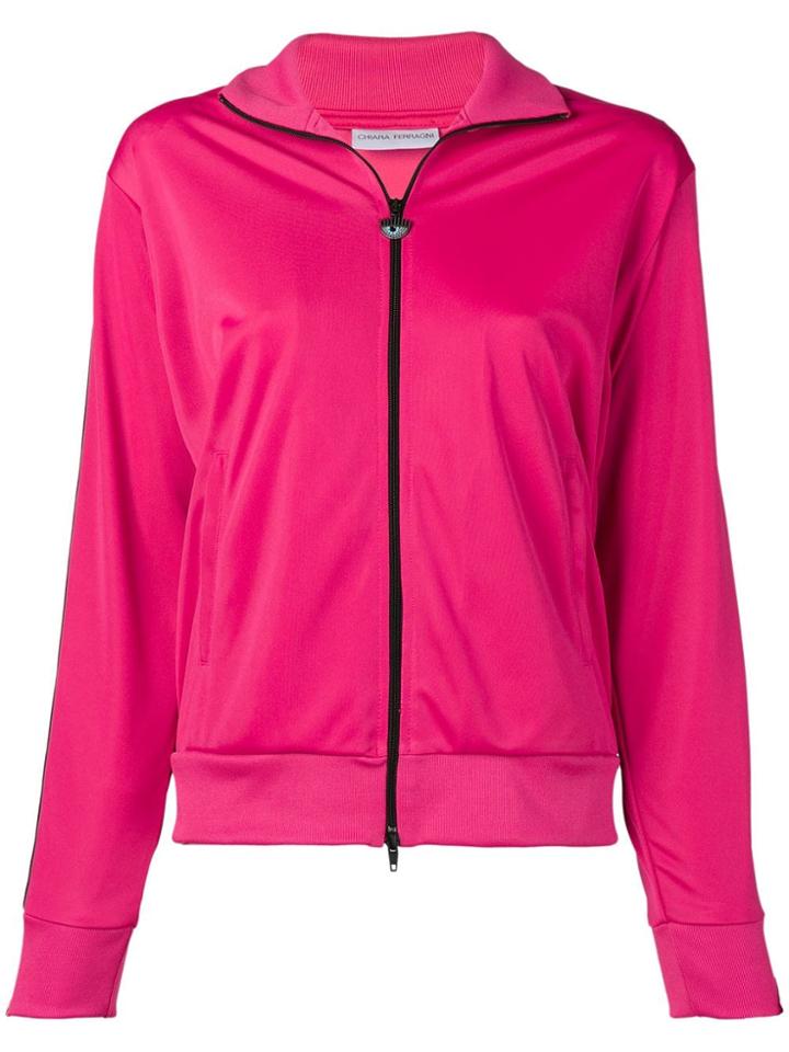 Chiara Ferragni Logomania Track Jacket - Pink