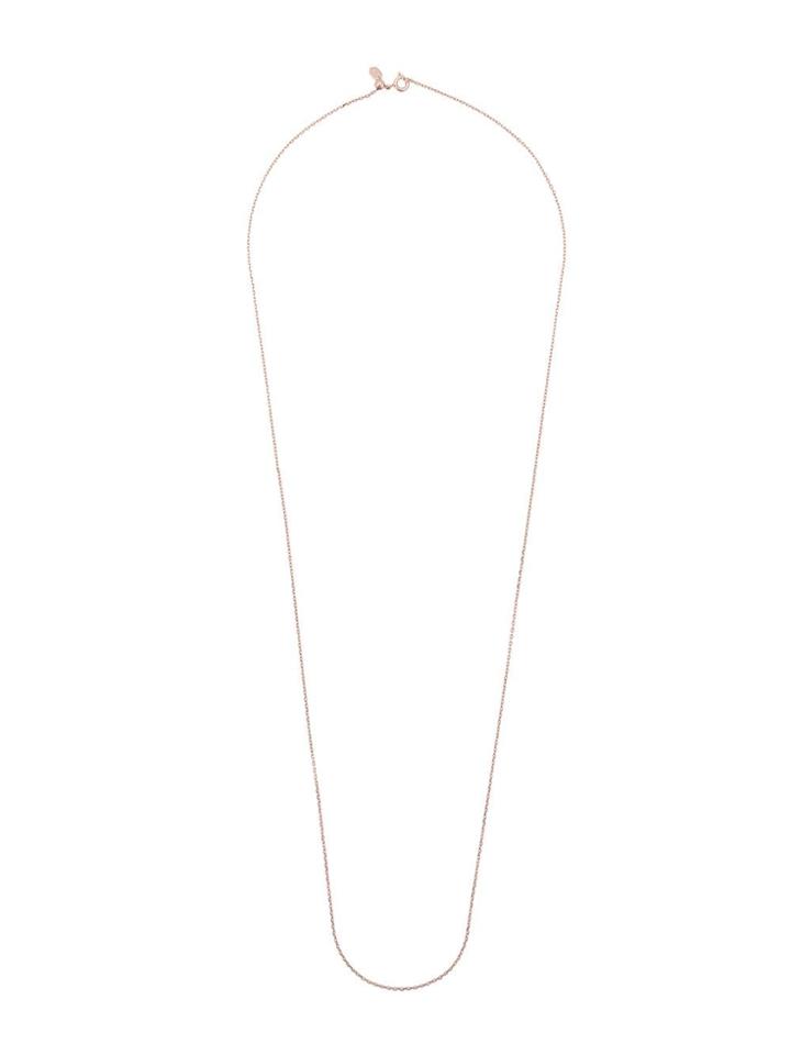 Maria Black Chain 80 Necklace - Pink