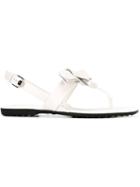 Tod's Bow Strap Sandals