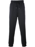 Dirk Bikkembergs Regular Fit Track Pants, Men's, Size: Medium, Black, Polyester/spandex/elastane