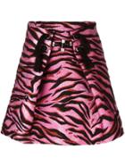 Kenzo 'tiger Stripes' Skirt - Black