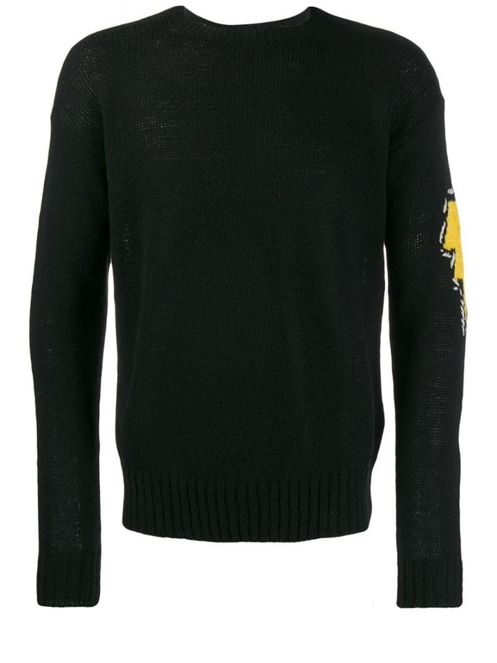 Prada Lightning Bolt Jumper - Black
