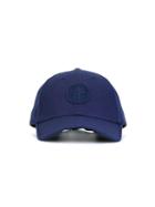 Stone Island Kids Logo Patch Cap, Boy's, Blue