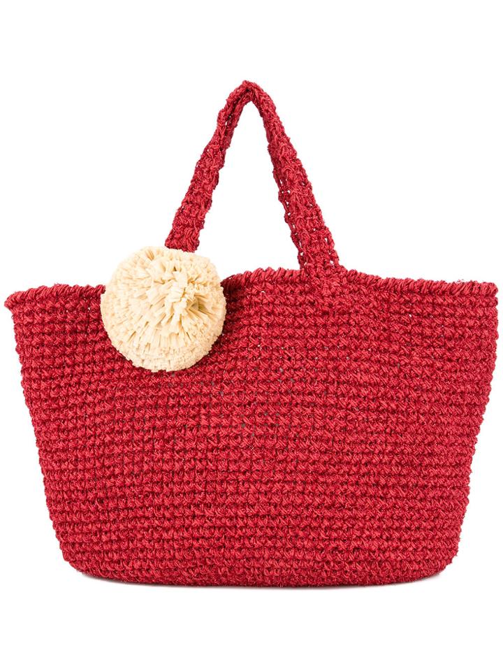 711 Juliette Malibu Beach Bag - Red