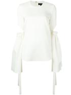 Ellery Cut-out Bell Sleeve Top