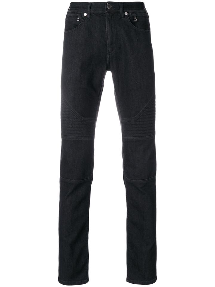 Neil Barrett Slim Biker Jeans - Black