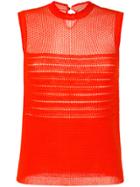Carven Knitted Tank Top - Yellow & Orange