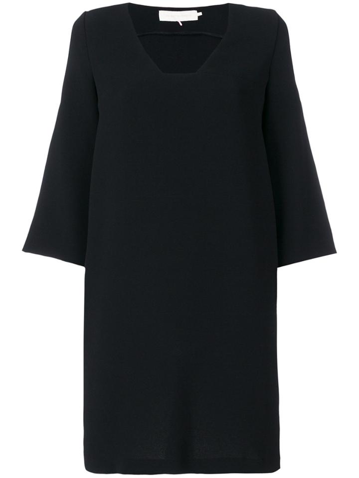 L'autre Chose V-neck Dress - Black