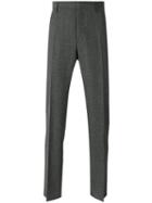 Lanvin Tailored Trousers, Men's, Size: 46, Grey, Silk/virgin Wool