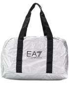 Ea7 Emporio Armani Silver Filigree Holdall