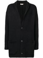 Al Duca D'aosta 1902 Buttoned Midi Cardigan - Black