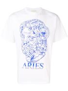 Aries Aries Print T-shirt - White