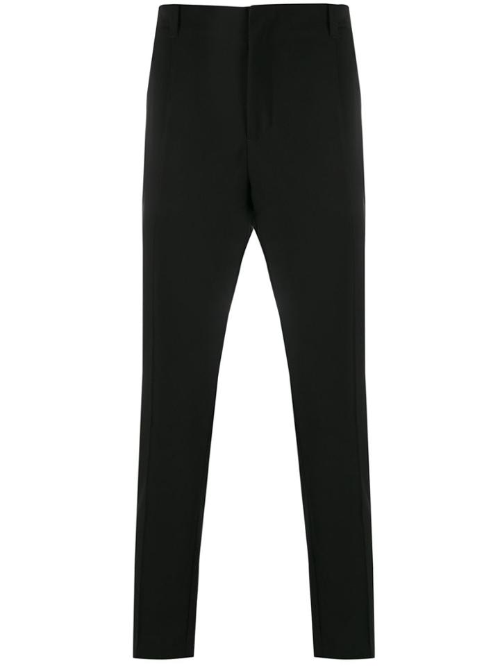 Daniele Alessandrini Slim Fit Trousers - Black