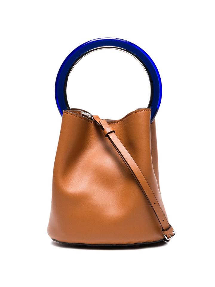 Marni Brown Pannier Bucket Bag