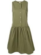 Bellerose Button-up Midi Dress - Green