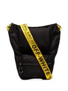 Off-white Logo-strap Cross Body Bag - Black