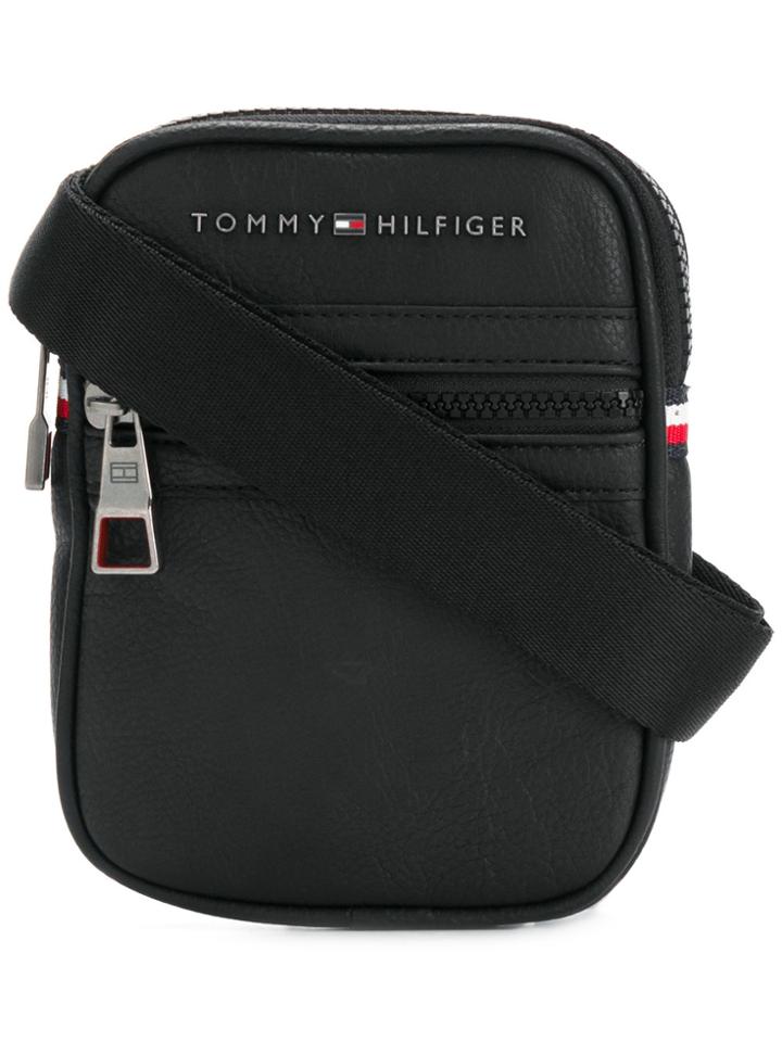 Tommy Hilfiger Elevated Mini Reporter Bag - Black