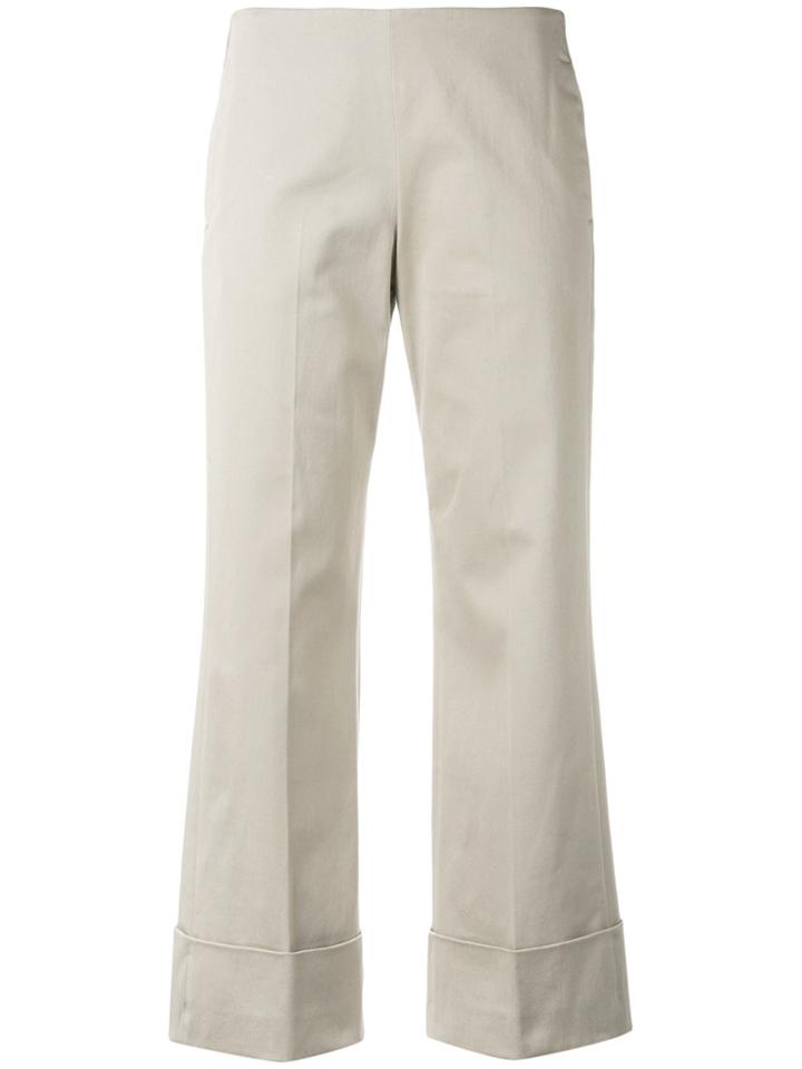 Fay Cropped Pants - Nude & Neutrals