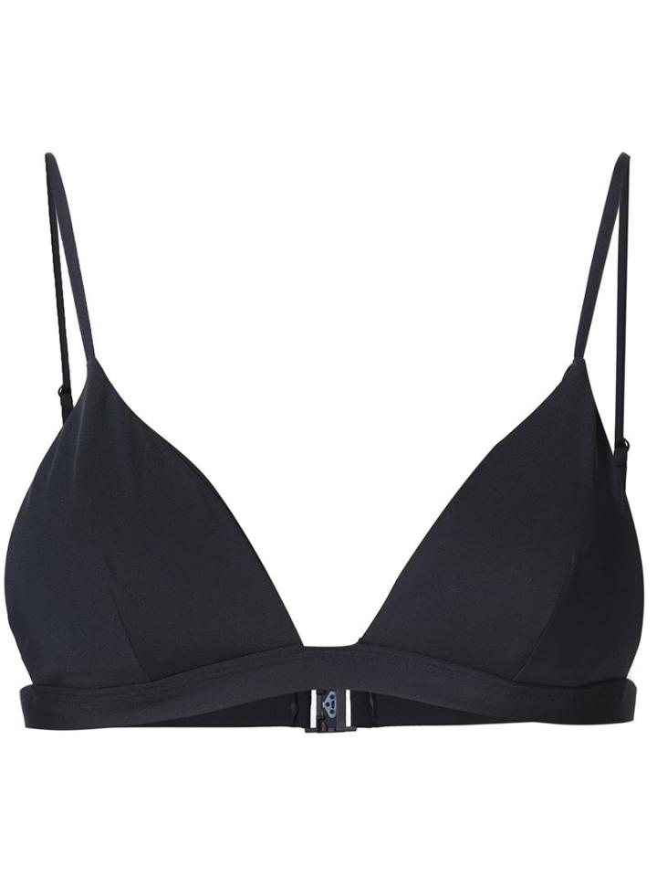 Onia 'danni' Bikini Top, Women's, Size: Large, Black, Nylon