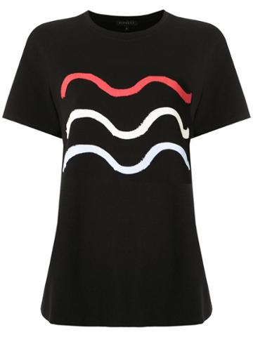 Alcaçuz Printed Marieta Blouse - Black