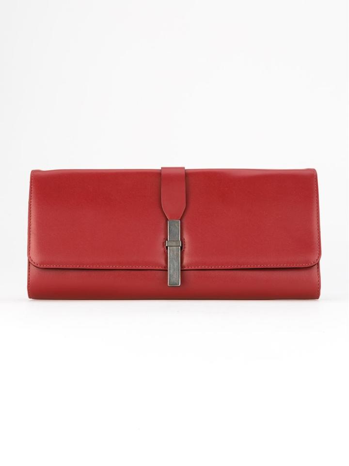 Reinaldo Lourenço Leather Clutch Bag