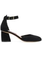 Parallèle Ankle Strap Pumps - Black