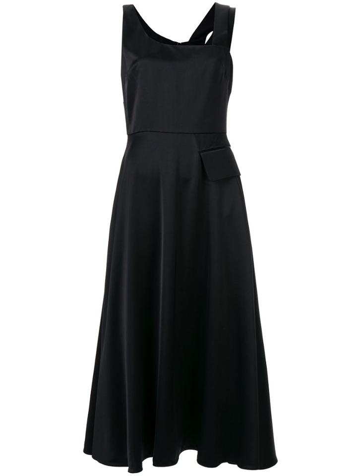 Partow Nia Pinafore Dress - Black
