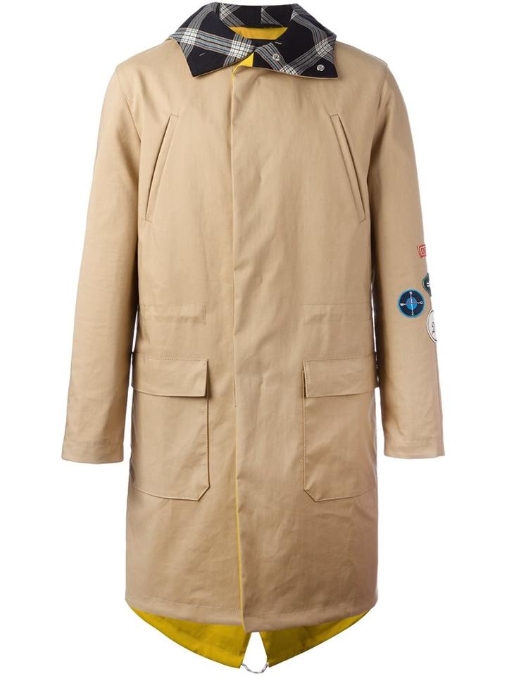 Raf Simons Zipped Hooded Coat